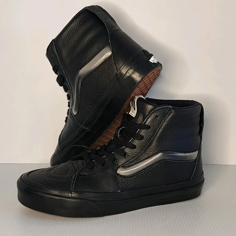 Vans' SK8-HI XL UNISEX Genuine Leather High-Top Skate Active Shoes NWOT 6.5M/8W - Picture 1 of 12